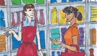 Storyboard for Asahi Japanese Groceries and Gifts Commercial