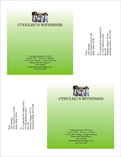 Cthulhu's Witnesses DVD Label